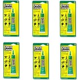 SANPROV Duco Cement Multi-Purpose Household Glue - 6 Pack (6 Fl Oz, Clear, Water Resistant, Fast Drying, Cellulose Nitrate, Wood, Ceramic, Paper, Glass, Plastic, Metal, Leather, Porcelain)