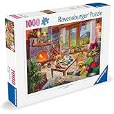 Ravensburger Cozy Cabin 1000 Piece Jigsaw Puzzle for Adults - 12000293 - Handcrafted Tooling, Made in Germany, Every Piece Fi