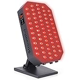 Streamlet Red Light Therapy Panel for Face, Body, 660nm 850nm Near Infrared Light Device with Timer, 60 Dual Chip Clinical Grade LEDs for Skin Health, Recovery, Pain, Improve Sleep, Energy, Anti Aging