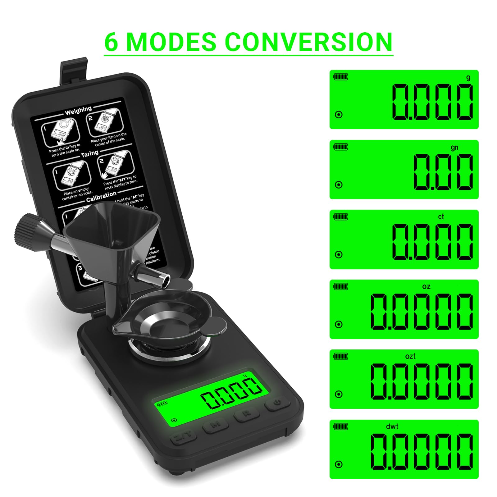 Mua Reloading Scale 50g/0.001g with Powder Trickler, Powder Scale with ...