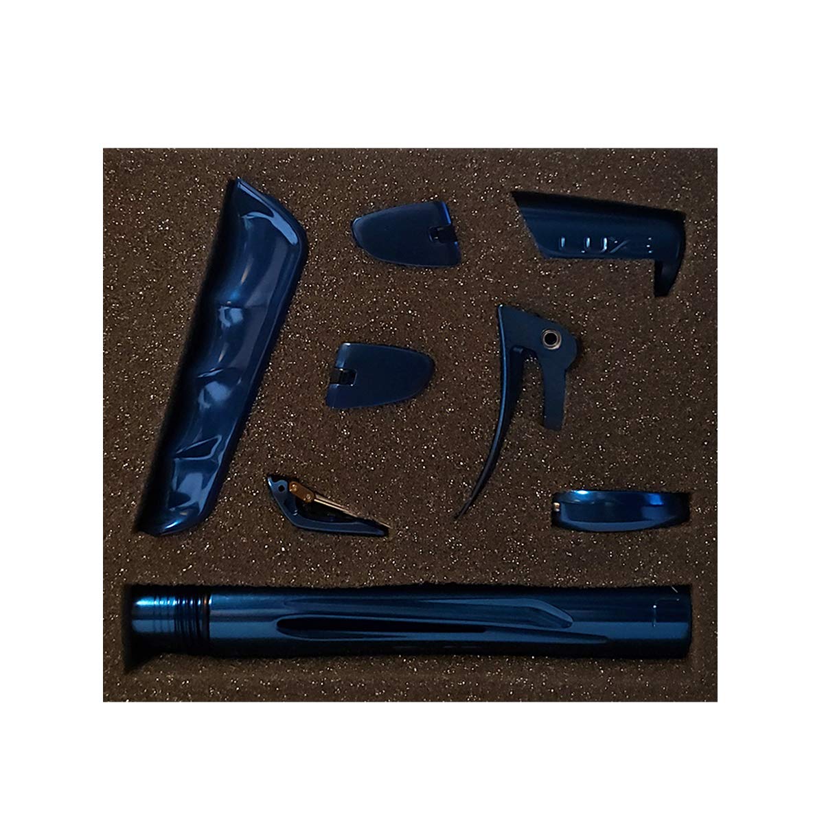 DLX Luxe X Color Accent Kit Polished Blue Jeff Bibb Pouches & Horns