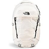 The North Face Women's Recon Everyday Laptop Backpack - Commuter Travel Bag, 16" Laptop Sleeve, Water-Repellent, Gardenia White/TNF Black-NPF, One Size