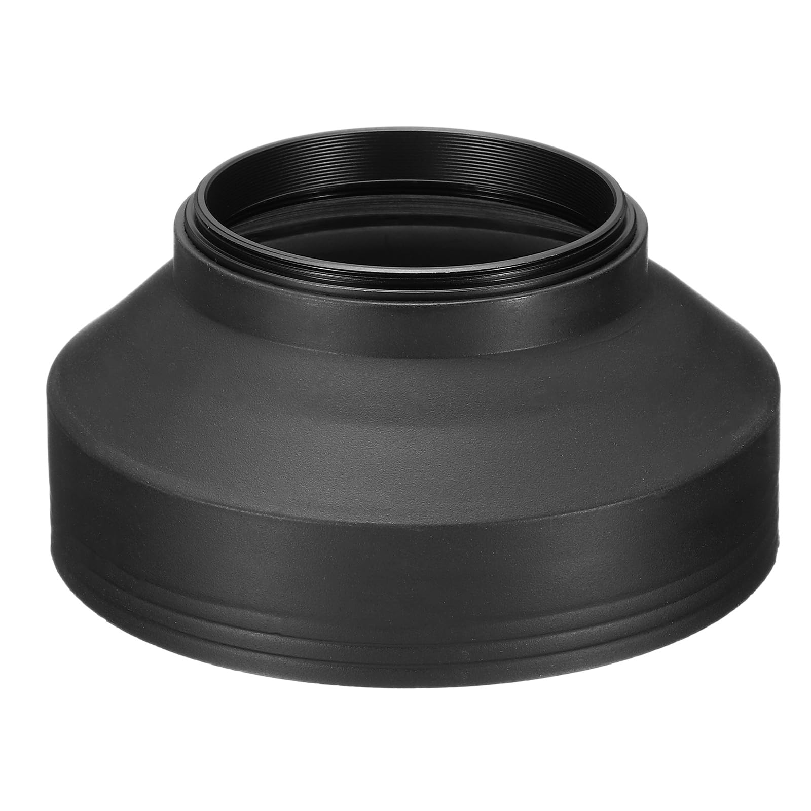 PATIKIL 55mm Camera Lens Hood, Rubber Collapsible Lens Protector Anti-Reflection Blocks Excess Sunlight Enhance Camera Photography for Nikon, for Fujifilm, for Pentax, for Leica