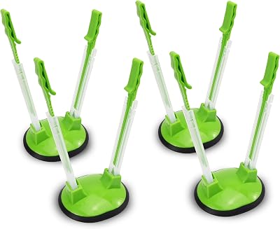 Ruibo Baggy Rack Holder for Food Bags 4 Pack Adjustable Stand