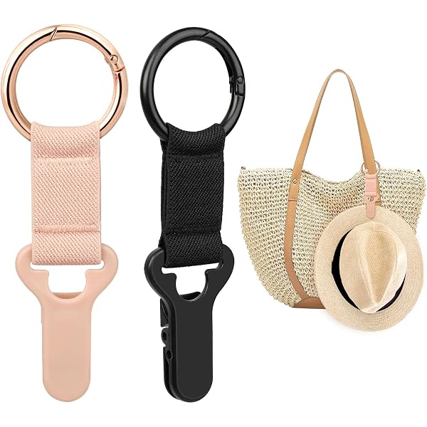 Holibanna 8pcs Hat Clips Portable Bag Clips for Travel for  display picture 1