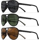 STORYCOAST Polarized Aviator Sunglasses for Men Women Classic Retro Aviators Sports Driving Running Sun Glasses