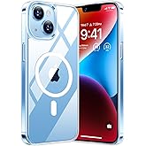 TORRAS for iPhone 13 Case/iPhone 14 Case, [Compatible with MagSafe][Exceeded Military-Grade Protection & Durable] Magnetic Shockproof Anti-Scratch Hybrid Slim Phone Case iPhone 13/14, Clear