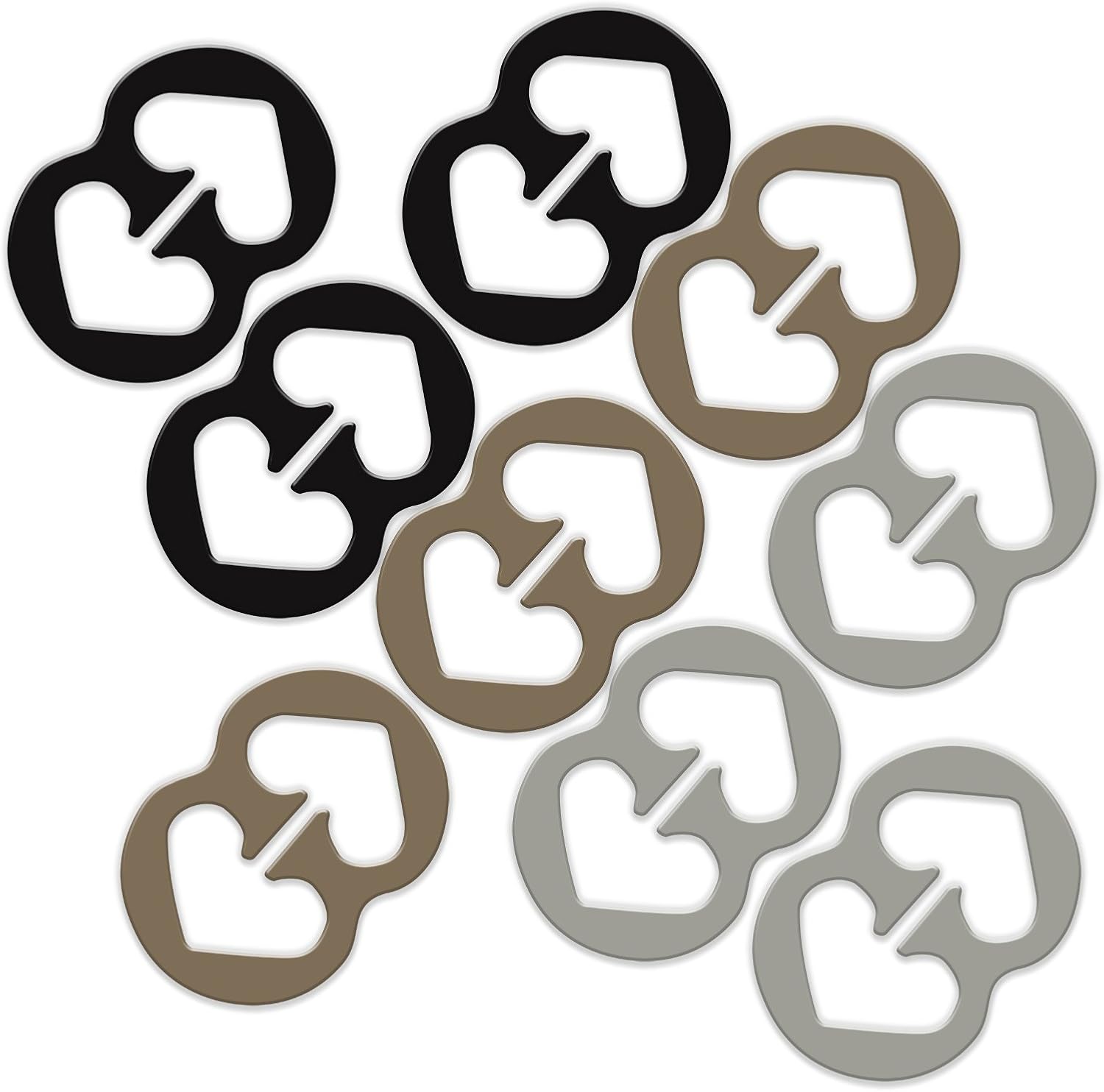 Bra Strap Clips - Set of 9 at Amazon 