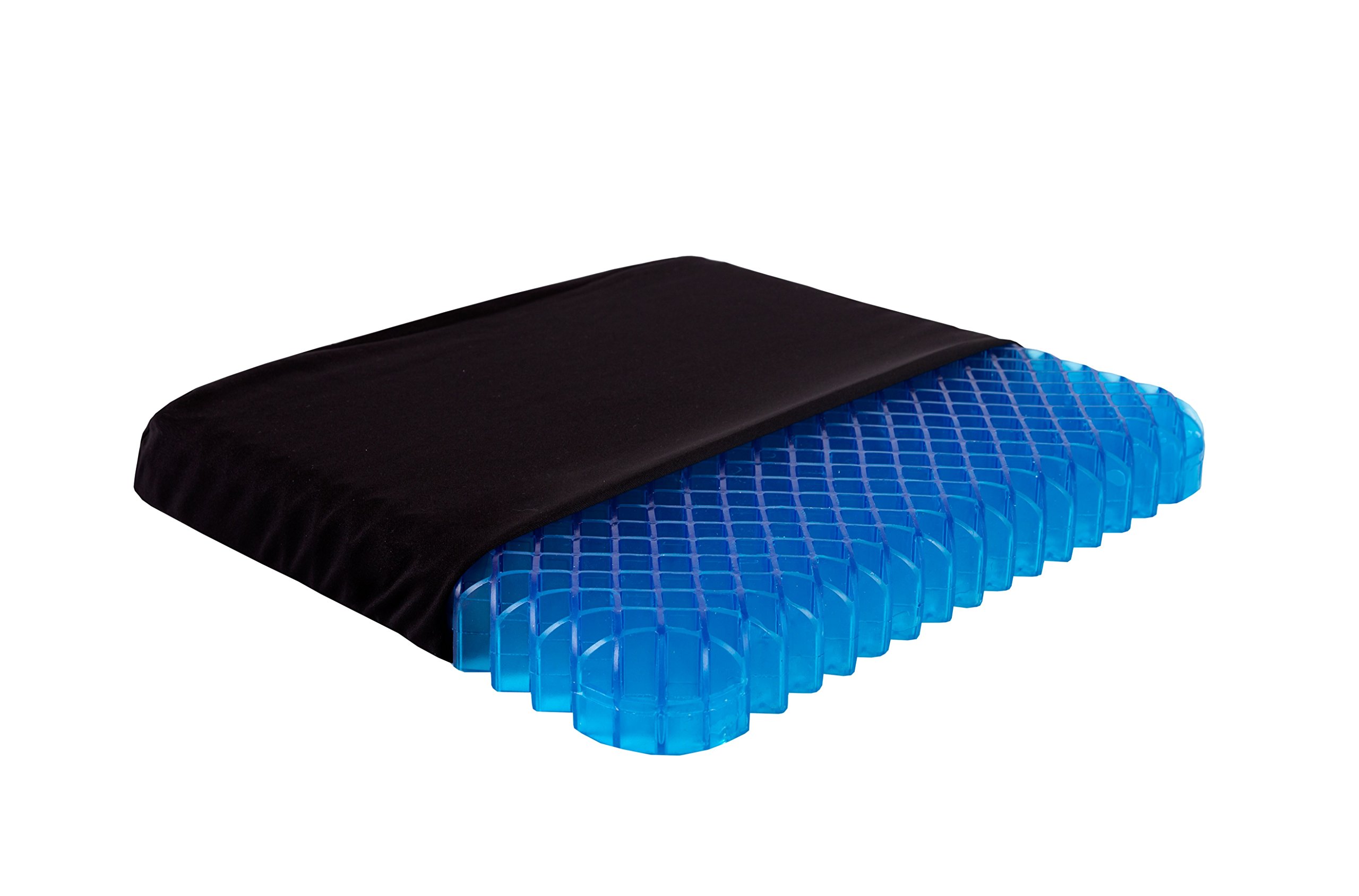 WonderGel Extreme Gel Seat Cushion for Pressure Relief Blue/Light Blue eBay