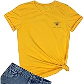 BLACKMYTH Women Cute Tops Graphic T Shirts