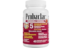 Probaclac chewable probiotics for kids ages 3. Each chewable tablet contains 3 billion active cells, Multi-strain probiotic a