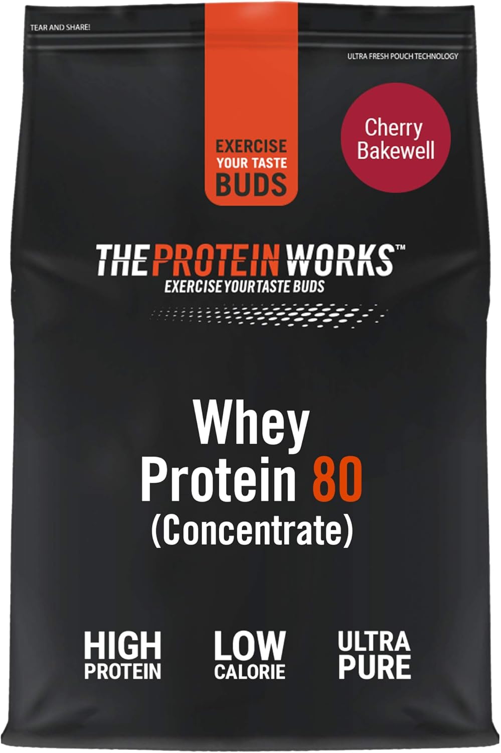 THE PROTEIN WORKS Whey Protein 80 (Concentrate) Powder 82 Protein