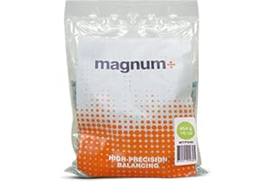 Magnum+ Tire Balancing Beads for Trucks, Trailer, Motorcycles, Off-Road Vehicles – TPMS Compatible Tempered Glass Wheel Balan