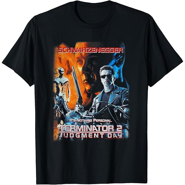 90sターミネーター2 映画Tシャツ 映画／アパレル】ターミネーター2 剥き出しのT-800 Tシャツ