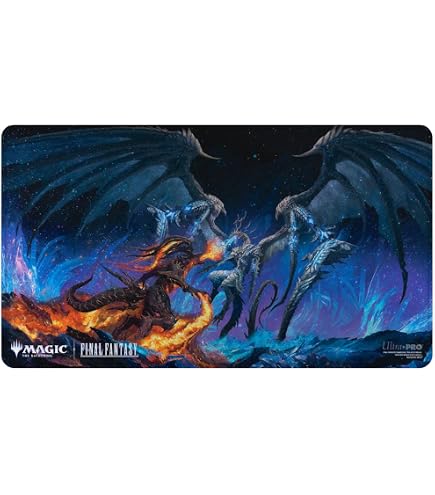 Amazon.com: Ultra Pro MTG Playmat Final Fantasy Clive and Ifrit