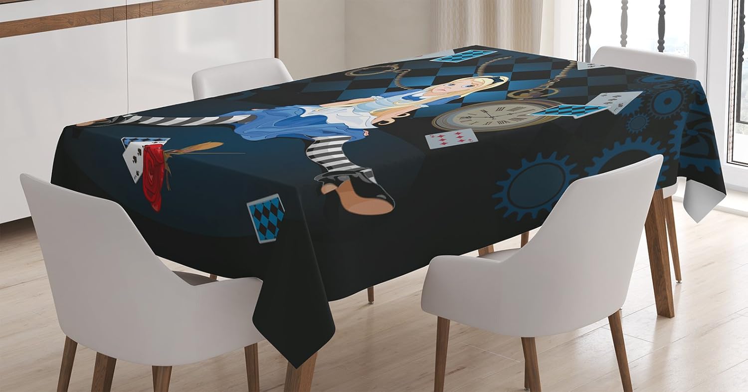 Best alice and wonderland table cloth