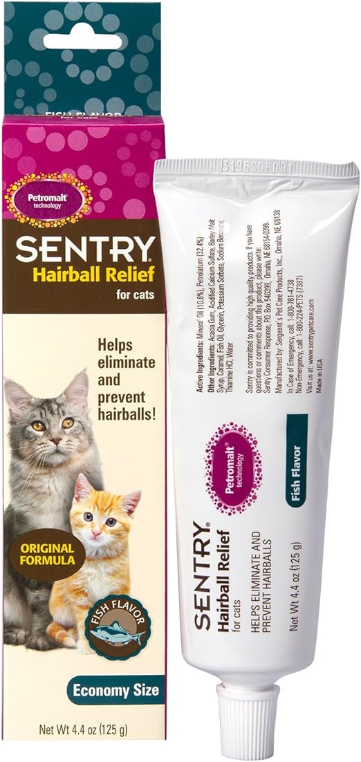 sentry petromalt hairball relief