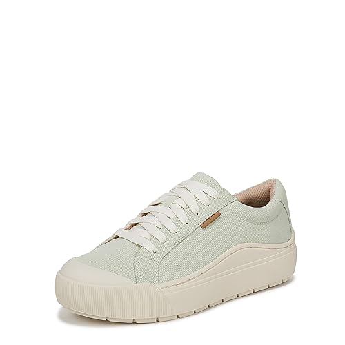 Dr. Scholl's Womens Time Off Sneaker Aloe Green Fabric 10 M