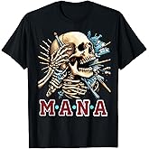 Mana Vintage Style Art Halloween T-Shirt