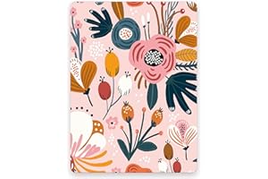 Mini Mouse Pad 6" x 8" Small Mousepad, Non Slip Rubber Base Mouse Mat for Wireless Mouse Mini Laptops (Mini Pink Flower)