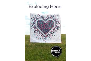 Slice of Pi Quilts Exploding Heart Pattern