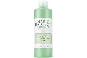 Mario Badescu Enzyme Cleansing Gel Face Wash, Oil-Free Facial Cleanser with Papaya Enzyme & Grapefruit Extract, Exfoliating Skin Care for All Skin Types, Removes Excess Oil & Impurities