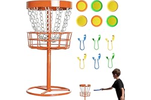 Golf Basket | Disc Golf Training | Disc Golf Target Lightweight Golf Target for Easy Mobility for Increased Stability Precisi