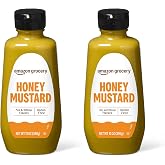 Amazon Brand - Happy Belly Honey Mustard, Kosher, 12 ounce (Pack of 2)