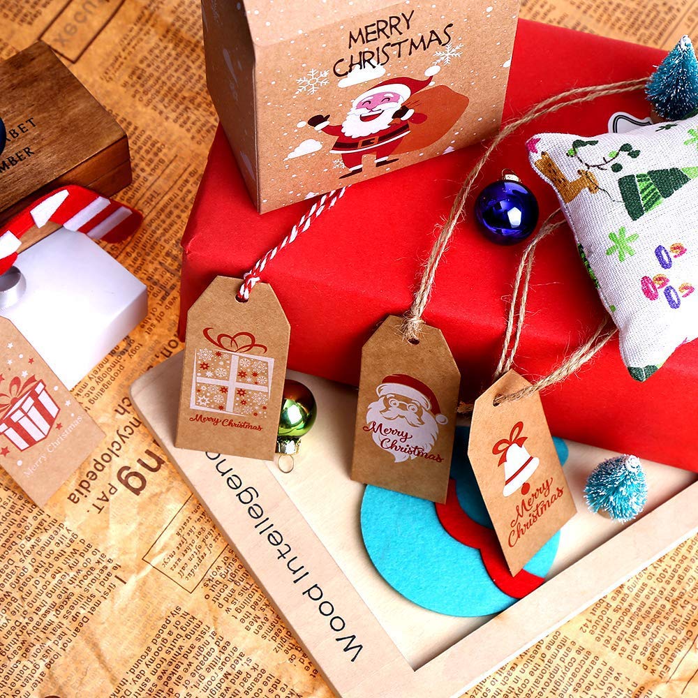 Christmas Gift Tags Small Christmas Present Tags and Labels ...