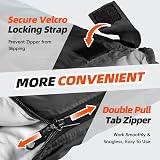 MEREZA Sleeping Bag XL for Men Large Wide 90.5 x 32.3 in Warm view 7