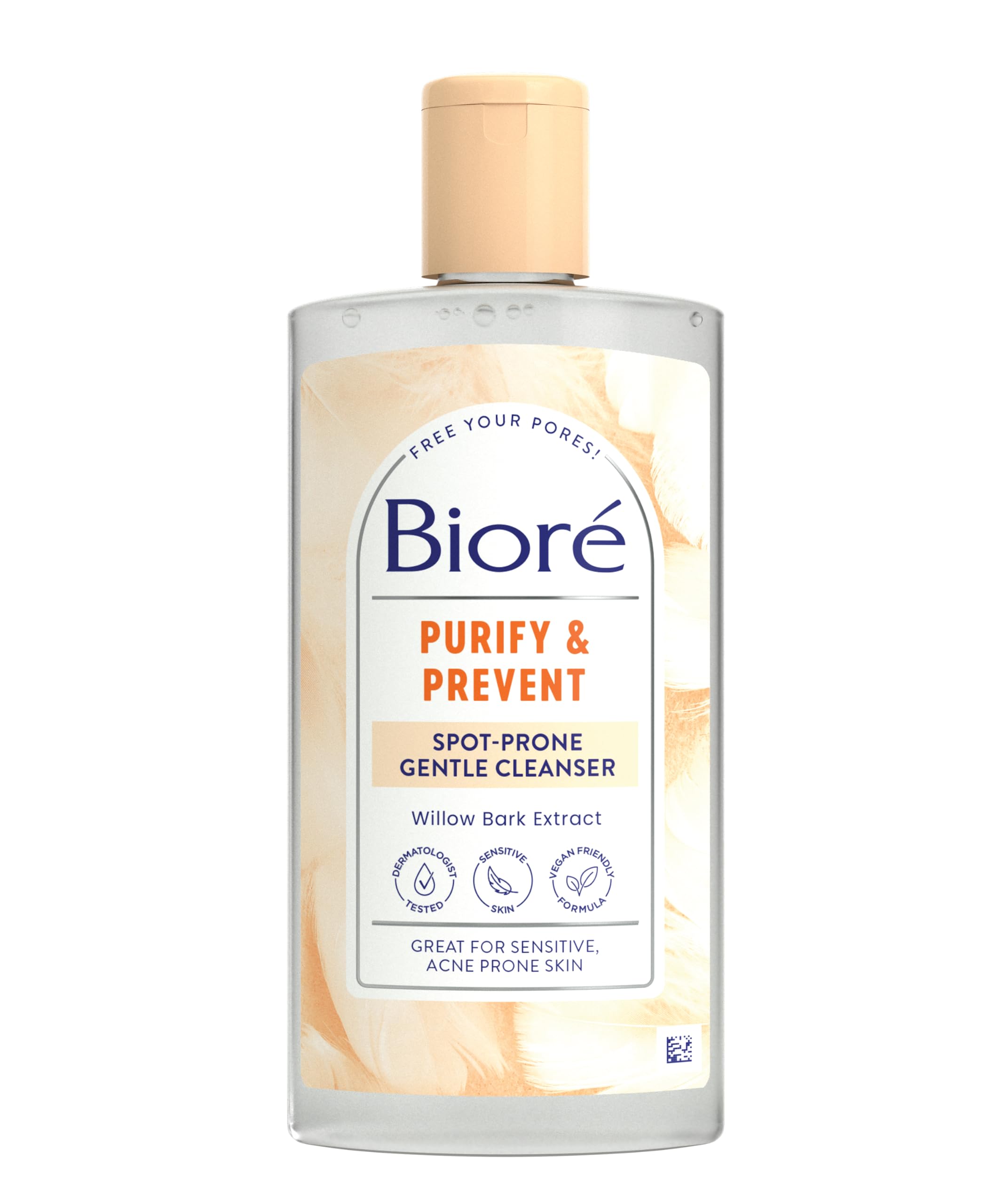 Biore Purify and Prevent Gentle Wash Gel 200 ml Suitable for Sensitive Acne Prone Skin Dermatologically Tested