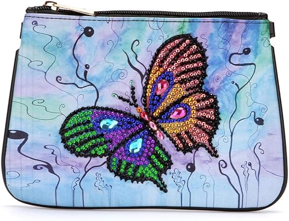 Idee Regalo Punto Croce Natale.Phrat Portafogli Fai Da Te Con Ricamo A Punto Croce Idea Regalo Di Natale Per Donne B Amazon It Casa E Cucina