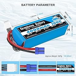 YOWOO Graphene Battery 22.2V 6S Lipo Battery