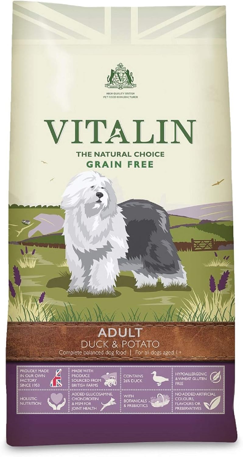 duck and potato hypoallergenic dog food