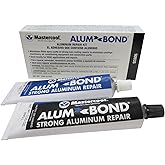 Mastercool 90935 Alum Bond Aluminum Repair Compound &ndash; High-Strength Aluminum-Filled Epoxy for Castings, Radiators, Tanks &amp; Engine Components &ndash; Machinable Metal Repair Solution