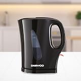Daewoo Essentials 1.7L Fast Boil Electric Kettle Black Cordless Auto Shut-Off view 2