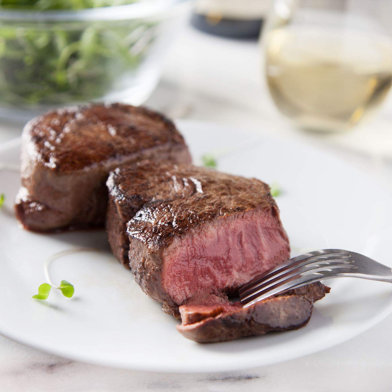 Pre, Filet Mignon Steaks – 100% Grass-Fed and Grass-Finished, Pasture-Raised Beef, 8 (5 oz.) Steaks