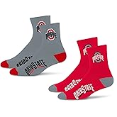 For Bare Feet NCAA unisex-adult Quarter Sock
