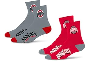 For Bare Feet NCAA unisex-adult Quarter Sock