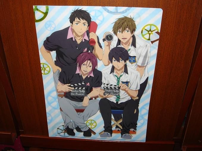 Amazon アニメディア 17年7月号 別冊付録 劇場版 Free Timeless Medley クリアファイル 限定 非売品 七瀬遥 橘真琴 松岡凛 山崎宗介 フリー アニメ 萌えグッズ 通販