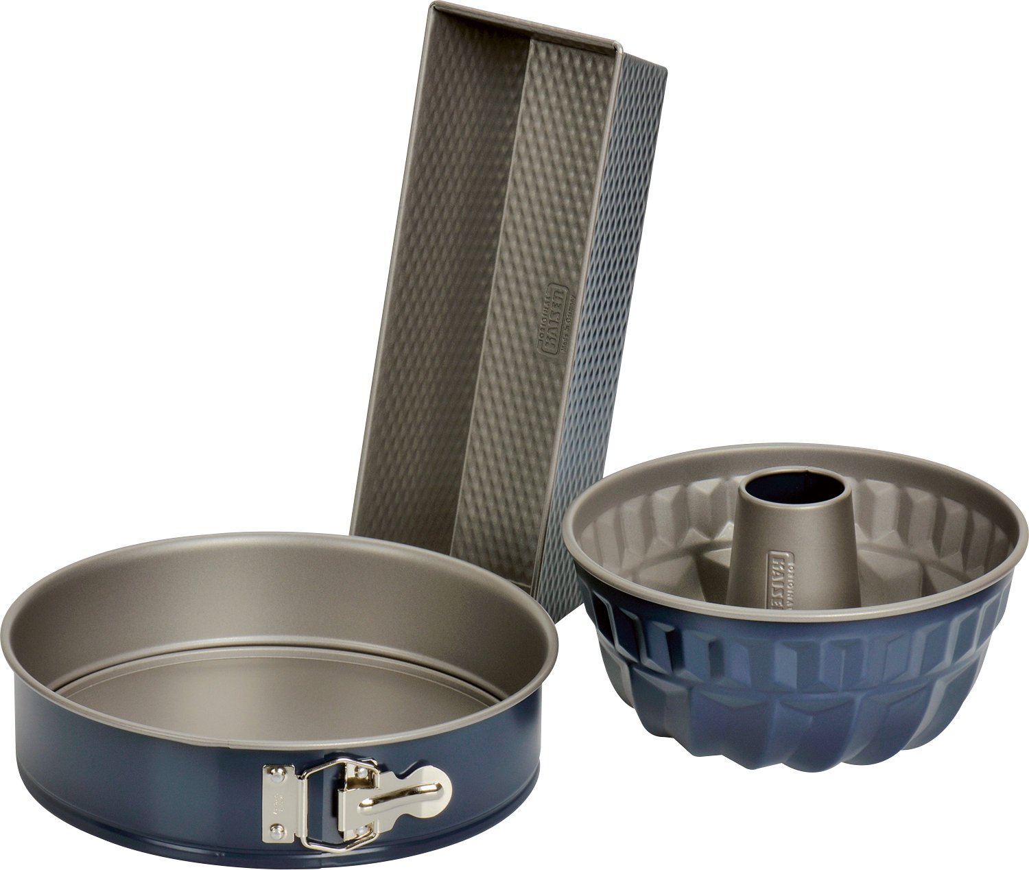 KAISER Energy baking pan set, 3piece Ø 26cm springform pan, Ø 22cm