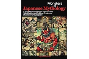 Monsters Of Japanese Mythology: A Book Of Monsters You Should Know Yokai , Spirits And Folklore Creatures Illustrated Encyclo