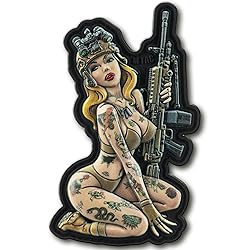 M-Tac Morale Patch Tactical Girl - PVC Tactical