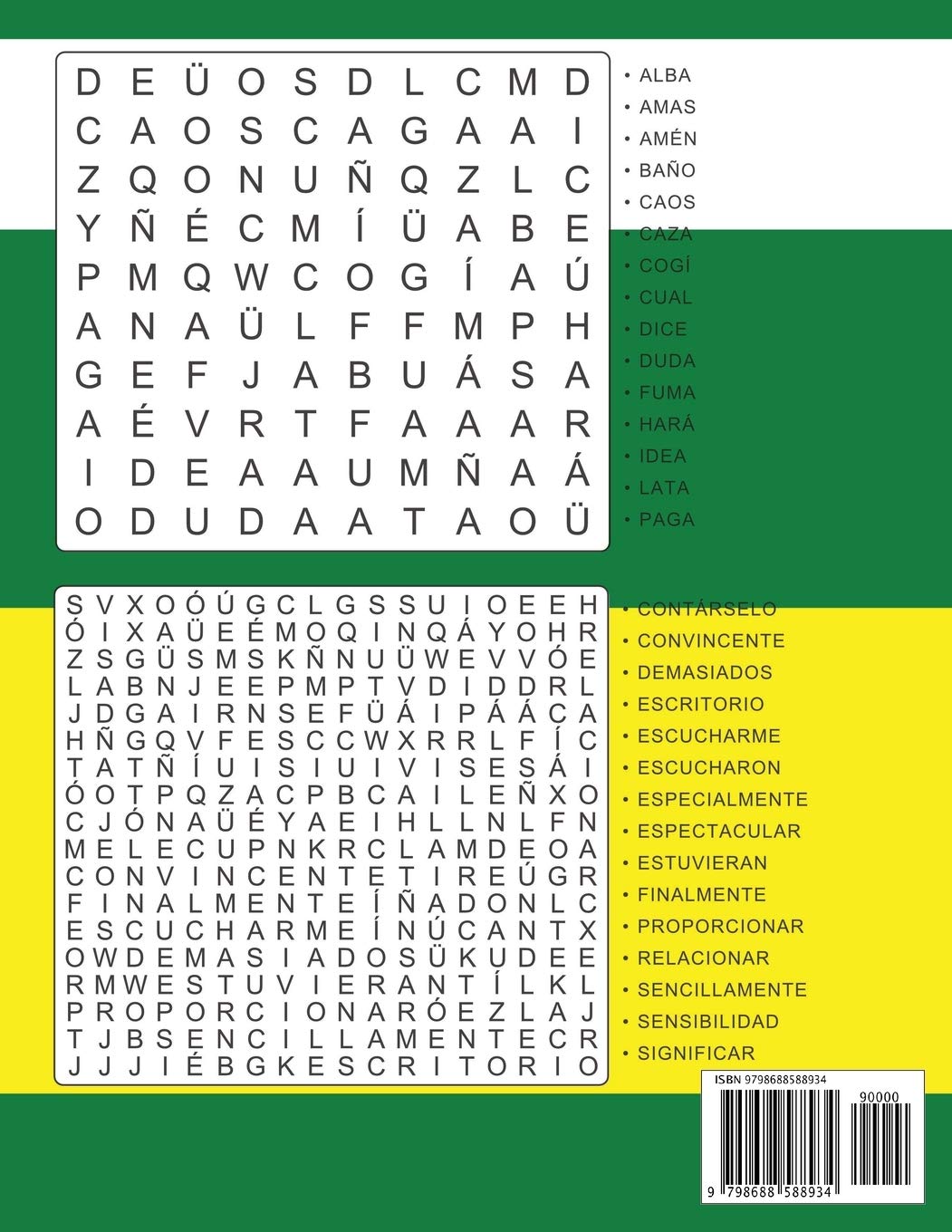 Sopa De Letras En Espanol Letra Grande 500 Rompecabezas Para Adultos Adultos Mayores Adolescentes Numero 4 500 Spanish Word Search Puzzle Large Adults Seniors Or Teens Spanish Edition Dorothy U M Amazon Com Books