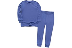 VAENAIT BABY VAENAIT 6M-12Y Toddler Toddler Kids Toddler Girls Boys Soft Comfy Modal Tencel Solid Raglan Sleepwear Pajamas Pjs 2pcs Set