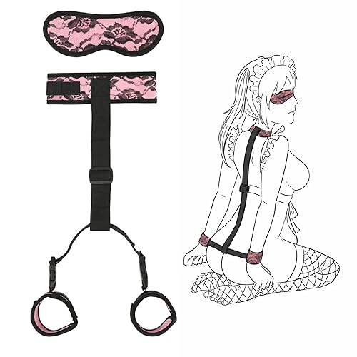 Bondage Restraints Sex kit Bondage Gear & Accessories Set,BDSM Fuzzy  Handcuffs One-Piece Collar with Blindfold Kit,Sex Cuffs Detachable SM Adult  Games Sex Toys for Couples (Pink) in Saudi Arabia | Whizz Restraints