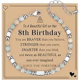 Jixugaud Birthday Gifts for 8 9 10 11 12 13 14 15 16 Year Old Girl Bracelet Gifts