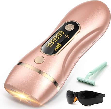 Amazon Karazzo レーザー脱毛器 永久脱毛 髭脱毛 家庭用 光エステ 全身 メンズ レディース Ipl技術 99万発照射 5段階レベル 自動連続照射 お肌に優しい ムダ毛ケア Karazzo 脱毛器
