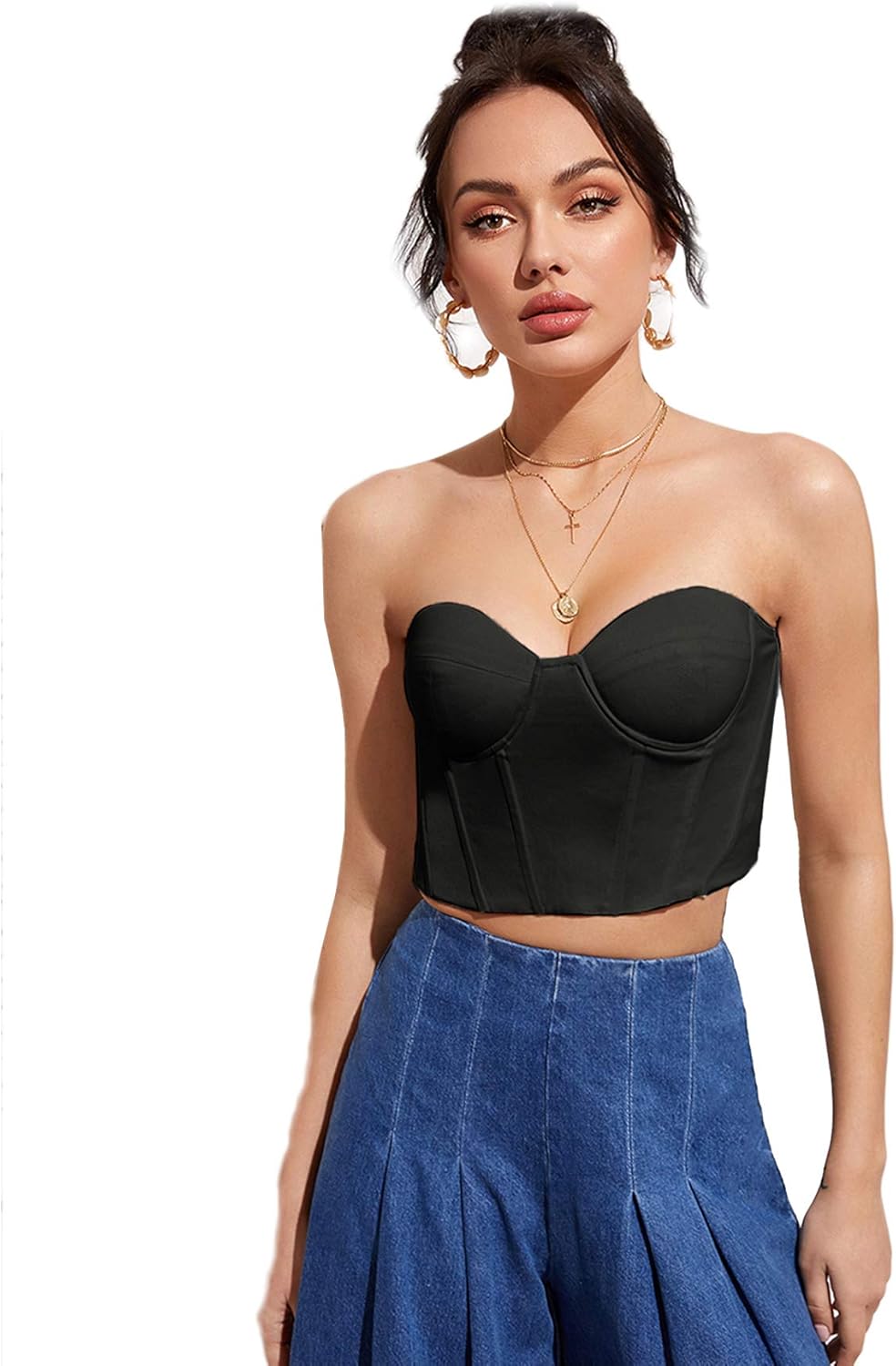 bustier tube top