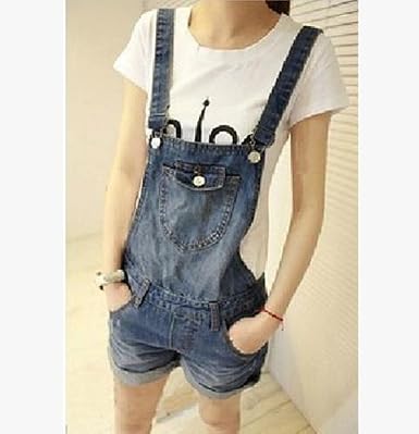 無料印刷可能デニム ショート サロペット 人気のファッショントレンド